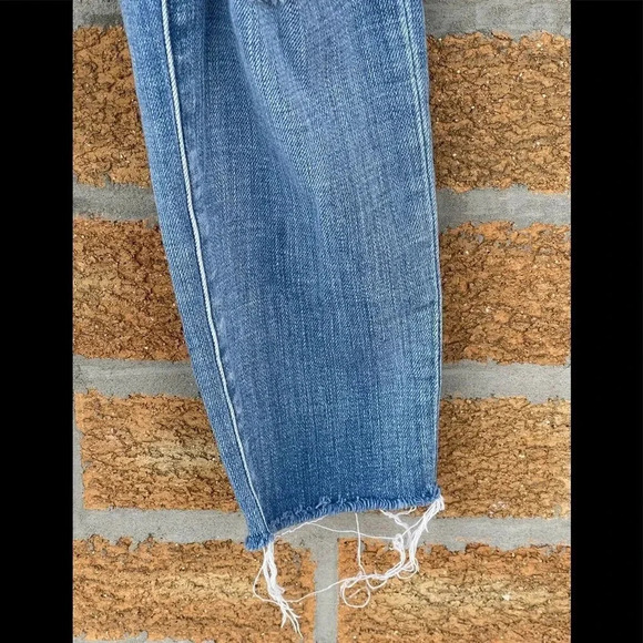 L'Agence El Matador French Slim Mid-Rise Jeans in Dry Ice sz 25 - Picture 9 of 12